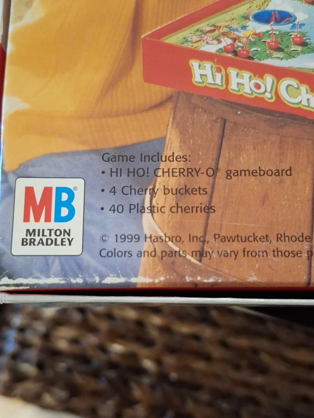 Vintage  1999 Version Hi Ho! Cherry-O -has all Parts And Original Directions